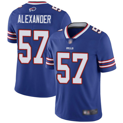 Men Buffalo Bills 57 Lorenzo Alexander Royal Blue Team Color Vapor Untouchable Limited Player NFL Jersey